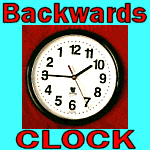 Backwards Clock