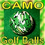Camo Golf Balls