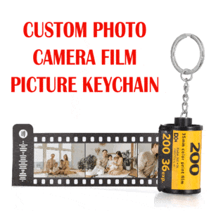 Custom Picture Camera Roll Keychain