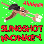Screaming Slingshot Monkey